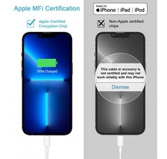 iPhone 충전기 고속 충전【Apple MFi 인증】 3팩 cargador 20W 초고속 충전기 USB C 벽면 충전기(6FT 케이블 포함) iPhone 11 12 13 14 Plus,Pro Max,Pro/Mini/XR/iPad와 호환 가능