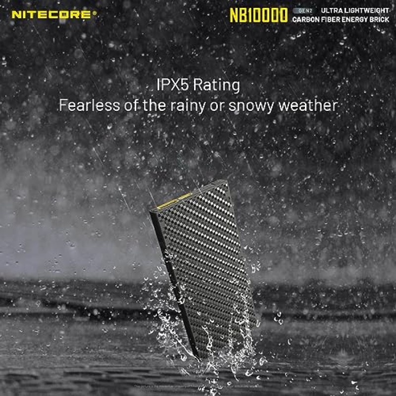 NItrecore NB10000mAh Gen 2 휴대용 휴대폰 충전기