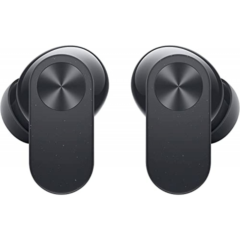 ONEPLUS Nord Buds 2 진정한 무선 인이어 이어버드(마이크 포함), 최대 25dB ANC 12.4mm 다이내믹 티타늄 드라이버, 재생: 최대 36시간 케이스, 4-마이크 디자인, IP55 등급, 고속 충전 Thunder Grey