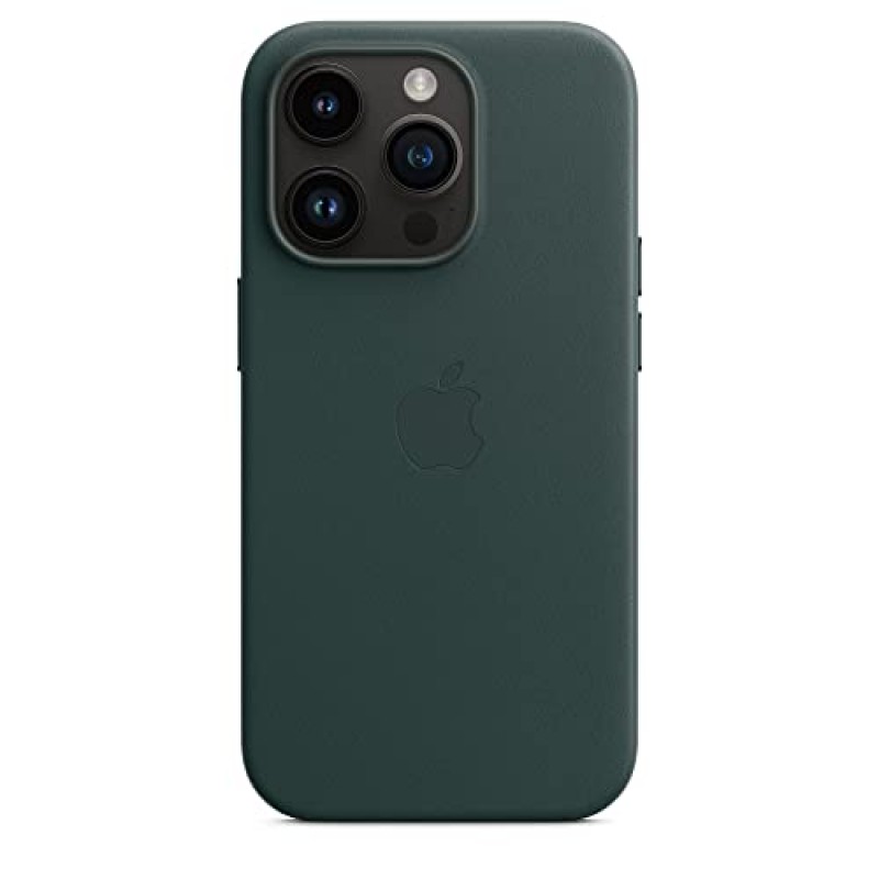 MagSafe형 Apple iPhone 14 Pro 가죽 케이스 - 포레스트 그린