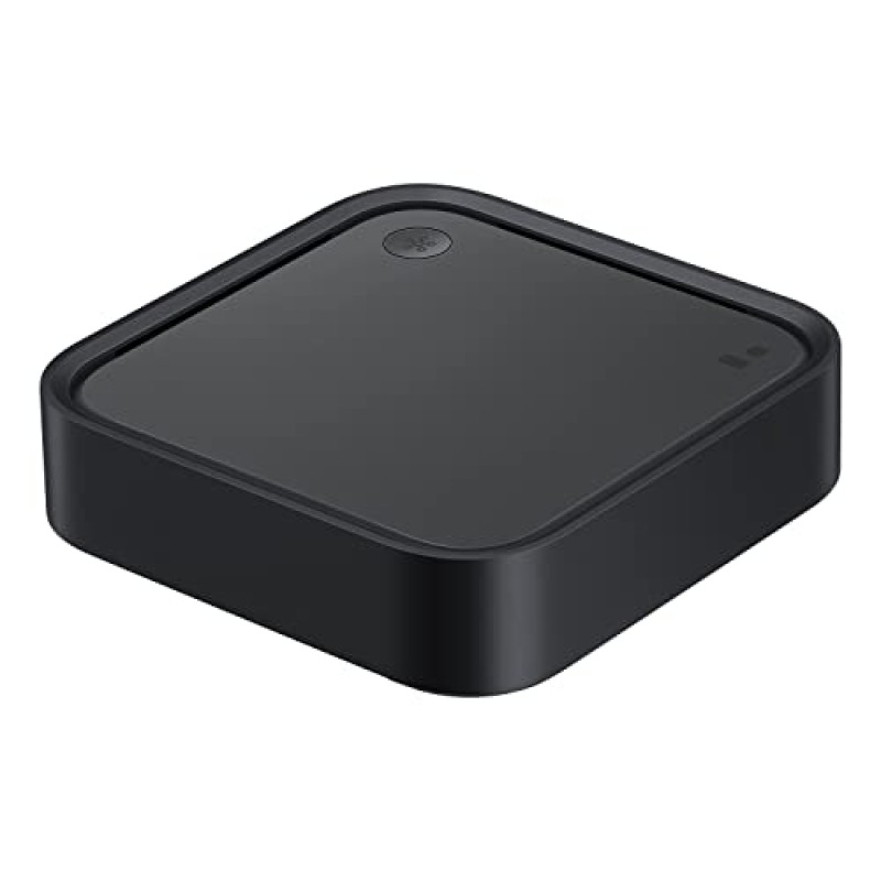 SAMSUNG SmartThings 스테이션(전원 어댑터 포함), 15W 초고속 무선 충전기, 스마트 홈 허브, 2023, EP-P9500TBEGUS, 블랙