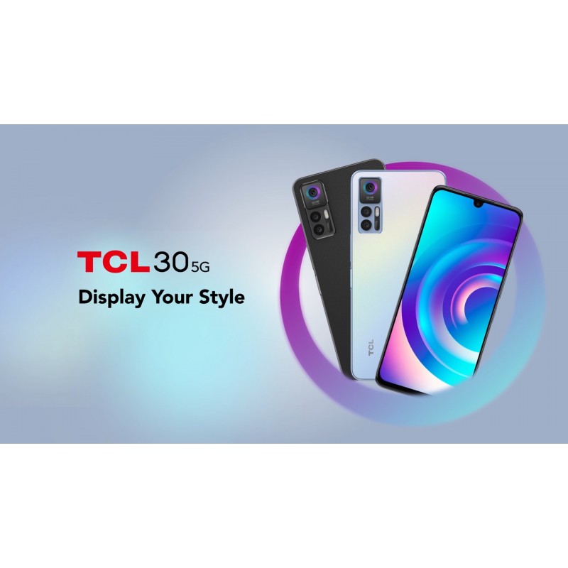 TCL 30 5G |2022|휴대폰 5G 공기계 스마트폰, 4/128GB, 50MP 카메라, 5010mAh 배터리, 6.7인치 FHD+ AMOLED 디스플레이, android 12, US Verizon, 단일 SIM, Tech Black(부스트/스펙트럼/Xfinity/보증 없음)