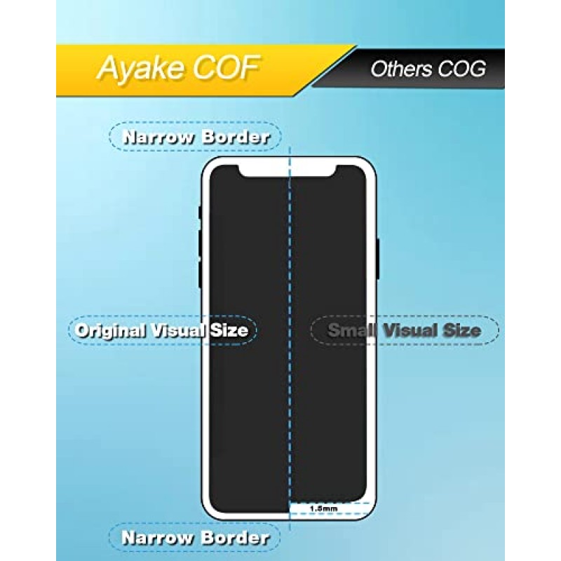 Ayake for iPhone 14 Plus 화면 교체(A2886, A2632, A2885), 6.7인치 풀 HD LCD 디스플레이 및 터치 디지타이저 어셈블리 수리 도구 키트 Face ID 및 True Tone 프로그래밍 가능