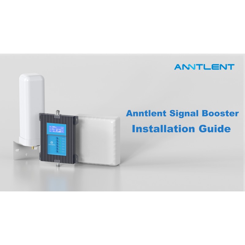 금속 건축 농촌 지역을 위한 ANNTLENT 휴대폰 신호 부스터 | 최대 5,500평방피트 | 미국 모든 통신사를 위한 5G 및 4G LTE 강화 - Verizon, T-Mobile, AT&T 등 | FCC 승인