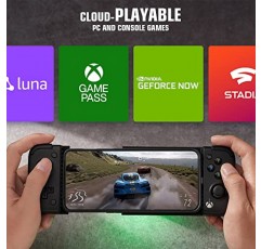 Android Type-C(100-179mm)용 GameSir X2 Pro-Xbox 모바일 게임 컨트롤러, xCloud, Stadia, Luna용 휴대폰 컨트롤러 - 1개월 Xbox Game Pass Ultimate -패스스루 충전(검은색)