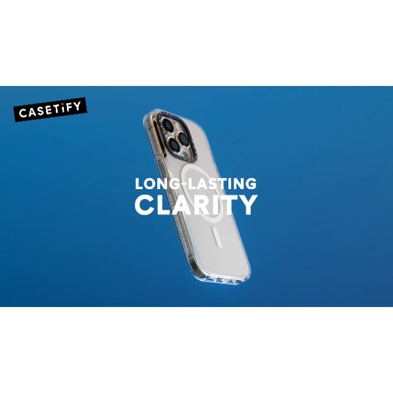 CASETiFY iPhone 13 Pro 투명 케이스 [변색 없음 / 6.6ft 낙하 방지/Magsafe 호환] - Spring Botanicals 2