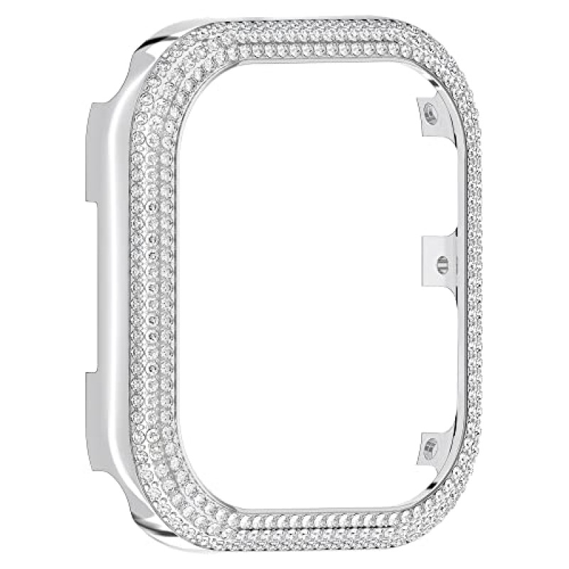 Apple Watch®와 호환되는 스와로브스키 스파클링 케이스, 실버 톤 41mm