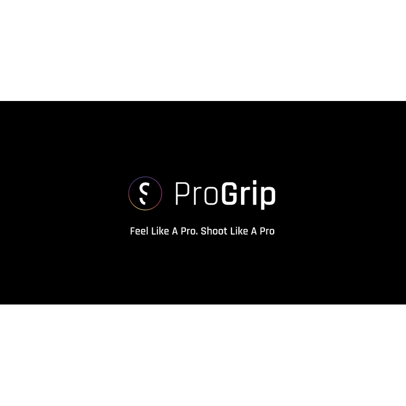 ShiftCam ProGrip 스타터 키트 - DSLR 스타일 모바일 배터리 그립 - 무선 셔터 버튼 - 보조 배터리 내장 - Qi 무선 충전 - 독립형 도크 - 삼각대 마운트 - Android 및 iPhone에서 작동