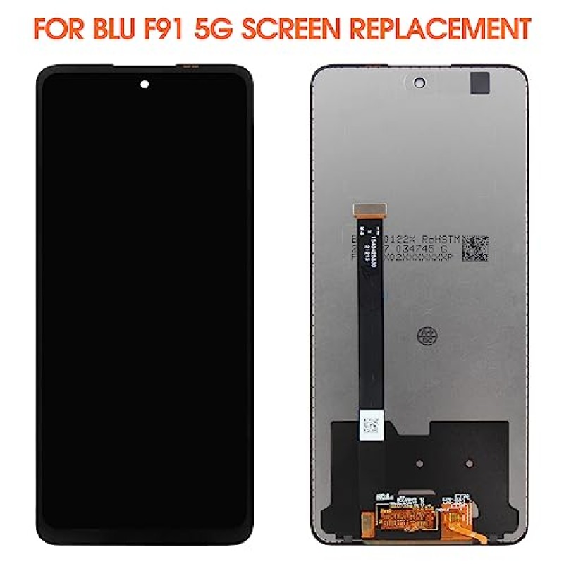 BLU F91 5G 화면 교체 용 BLU F91 5G F0030UU 6.8 