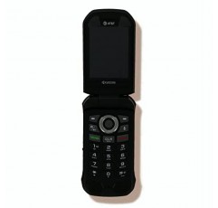 교세라 듀락스 E4830 에픽 AT&T 플립 스마트폰 16GB 러기드 PTT Wi-Fi LTE 블랙(리뉴얼)
