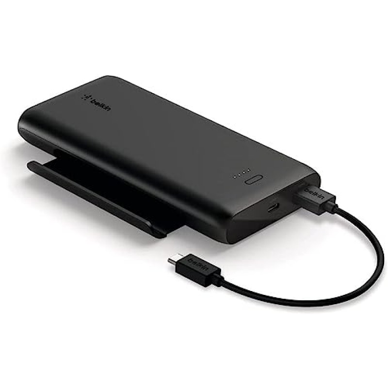 Belkin USB-C 휴대용 충전기 20,000mAh, 20k 보조베터리 - 블랙 및 USB-C 휴대용 충전기 보조베터리, 1개의 USB-C 포트와 2개의 USB-A 포트가 있는 10,000mAh 보조베터리 - 블랙