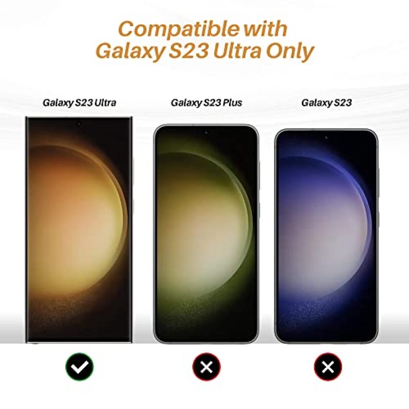 Galaxy S23 Ultra 2023용 ZEROLEMON 배터리 케이스 10000mAh, 초고속 충전 통과 및 무선 충전 지원, ZeroShock 확장 충전기 케이스 커버, 블랙