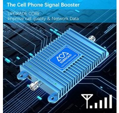 휴대폰 신호 부스터 대역 4 대역 5 대역 66 850/1700/2100MHz 셀룰러 증폭기는 Verizon AT&T T-Mobile 및 기타 통신업체를 향상시킵니다. 고이득 패널 및 Yagi 안테나를 갖춘 3G 4G LTE 5G 음성 및 데이터