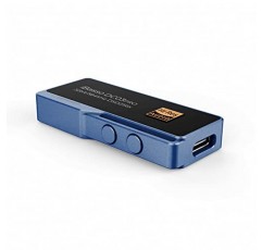 iBasso DC03Pro MQA를 지원하는 휴대용 USB 동글 DAC 및 헤드폰 앰프(블루)