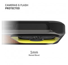 Ghostek ATOMIC 슬림 가죽 MagSafe iPhone 14 Plus 케이스(건메탈 알루미늄 금속 범퍼 충격 방지 고강도 보호 커버 포함) 2022년형 Apple iPhone 14+(6.7