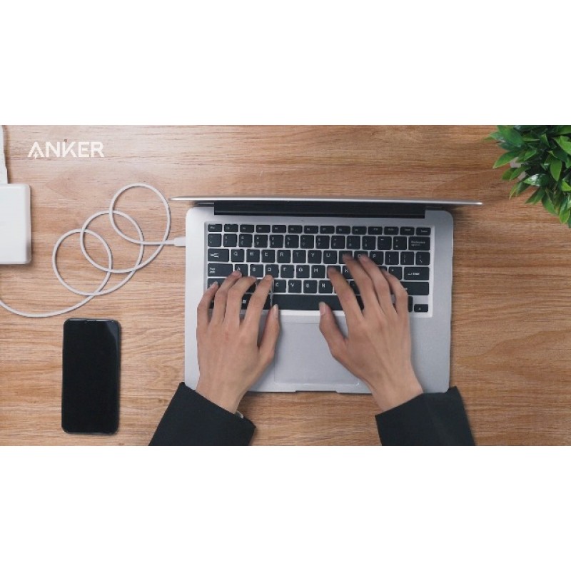 Anker USB C 120W, 547 충전기, MacBook Pro/Air, iPhone 13/13 Mini / 13 Pro / 13 Pro Max / 12, Galaxy, Pixel 4/3, iPad, iPad Mini 등을 위한 PowerPort III 4포트 충전 스테이션