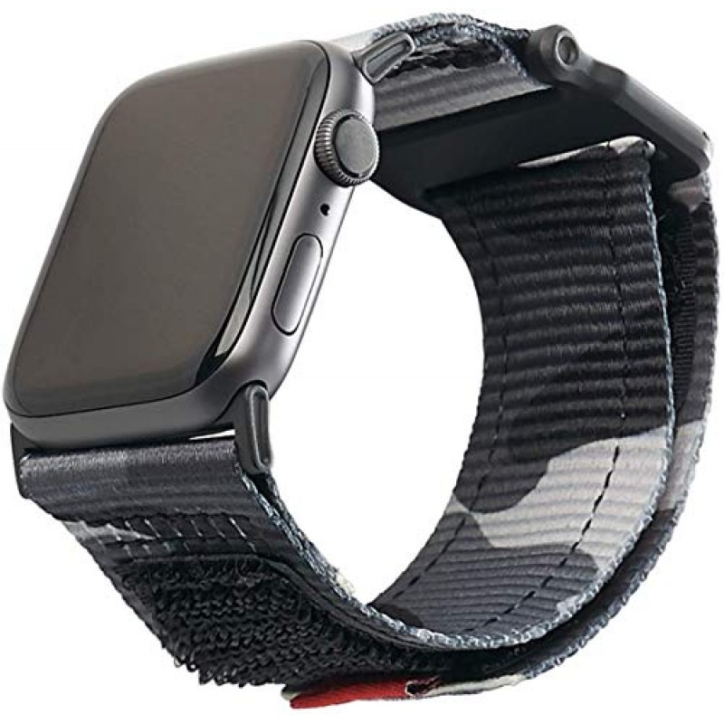 iWatch 시리즈 Ultra/8/SE2/1-7/SE 액티브 시계 스트랩용 Apple Watch 밴드와 호환되는 URBAN ARMOR GEAR UAG