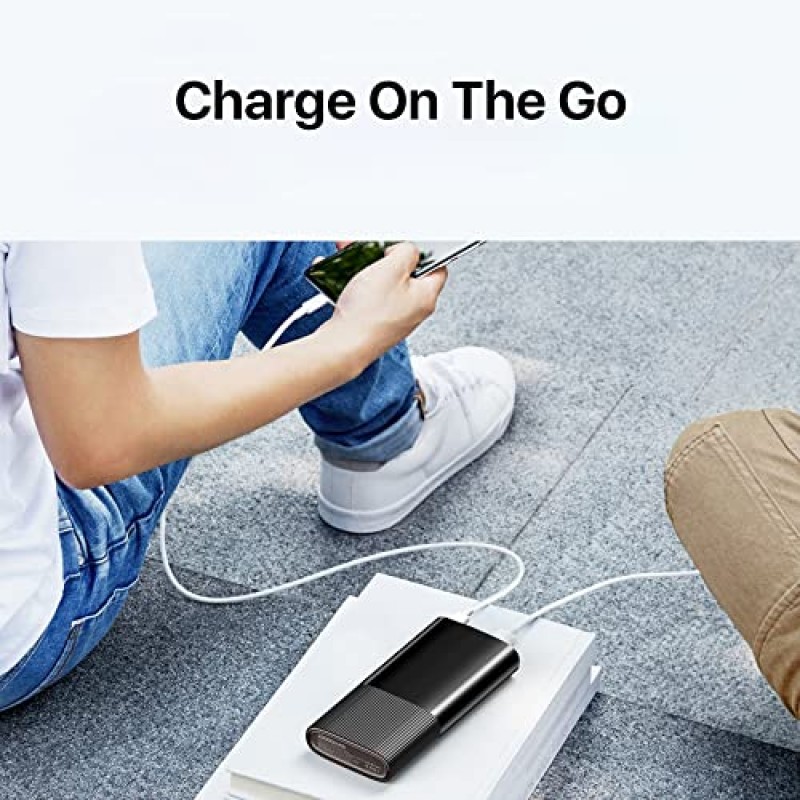 Koopozz 휴대용 충전기, 26000mAh 전원 은행 고속 충전 PD18W LED 디스플레이가 있는 외부 충전기 iPhone 13과 호환되는 외부 배터리 팩 Samsung S20 Google LG AirPods iPad 태블릿 등