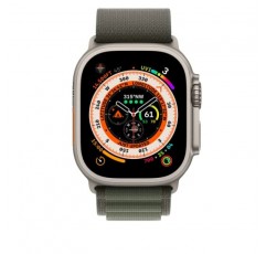 Apple Watch 밴드 - 알파인 루프(49mm) - 그린 - 스몰