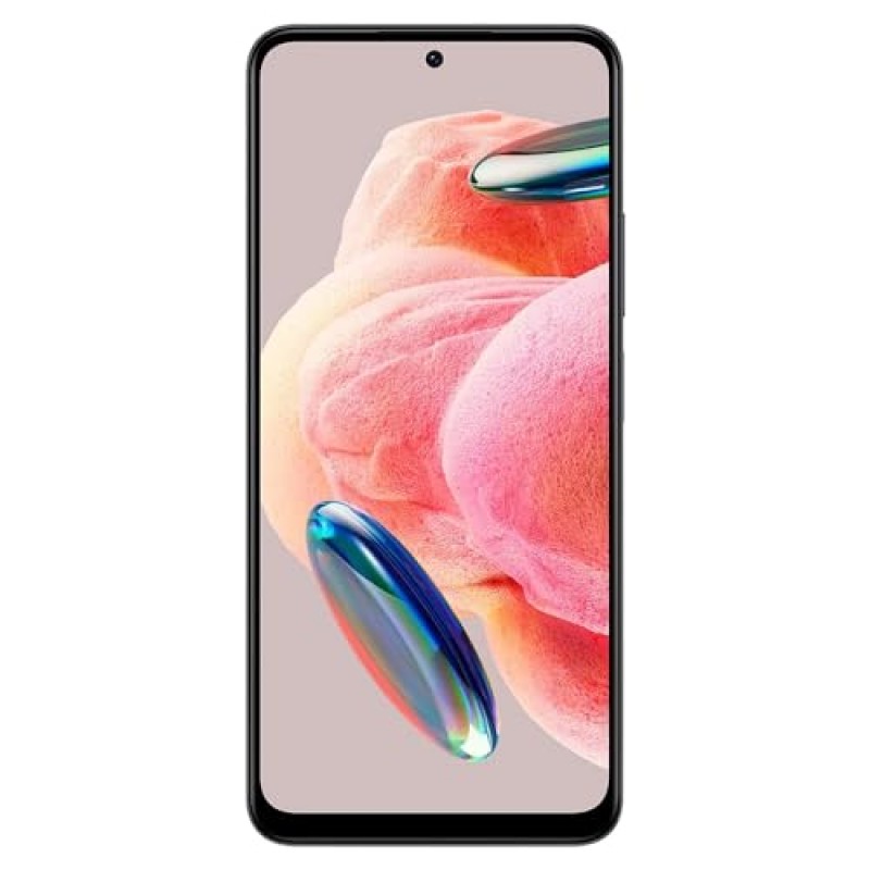 Xiaomi Redmi Note 12 4G LTE(128GB + 6GB) 글로벌 공기계 6.67인치 50MP 트리플(T-Moble/Tello/Mint 미국 시장만 해당) + (33W 고속 자동차 듀얼 충전기 번들 포함)(오닉스 그레이)