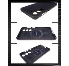 Samsung Galaxy S23 5G 케이스와 호환되는 Thinborne - [아라미드 섬유 커버], [Magsafe와 호환], 탄소 섬유 질감의 미니멀리스트 스타일