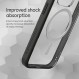 [iPhone 14 Pro]용 MagSafe와 호환되는 RhinoShield 모듈형 케이스 | Mod NX - 뛰어난 자기장력, 맞춤형 고강도 보호 커버 3.5M/14피트 낙하 방지 - 플래티넘 그레이