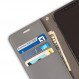 SafeSleeve EMF 보호 방사선 방지 iPhone 케이스: iPhone Xs Max RFID 카드 홀더 차단 지갑, 조절 가능한 스탠드 휴대폰 케이스, 여성용 및 남성용 비건 가죽(회색)