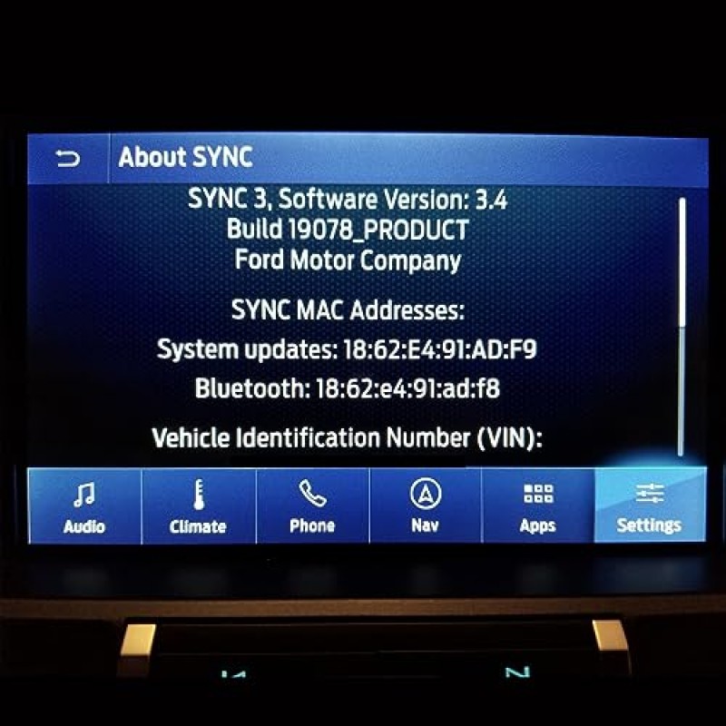 SYNC 3 Apple carplay USB 모듈, Type C + USB 인터페이스 업그레이드 모듈, 호환 Ford SYNC 3.4 USB 허브,hc3z-19a387-E hc3z-19a387-B - 블루