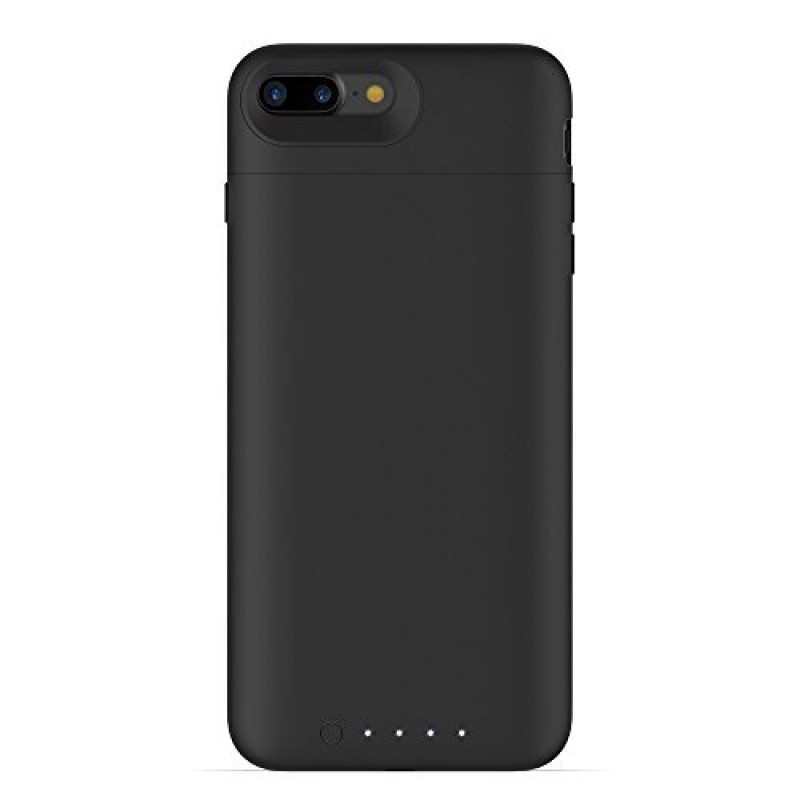 mophie 3679_JPA-IP7P-BLK Juice Pack Wireless - Qi 무선 충전 - Apple iPhone 8 Plus 및 7 Plus용 보호용 배터리 팩 케이스 - 블랙