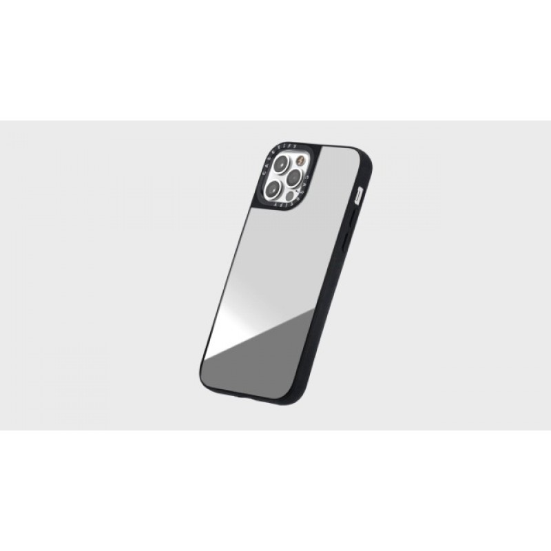 CASETiFY iPhone 13 Pro Max용 미러 케이스 Magsafe와 호환 - 퍼플 디스코 온 퍼플