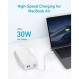 Anker 휴대용 충전기, 보조베터리, USB-C 고속 충전 기능이 있는 40K 30W 배터리 팩, MacBook, iPhone iPhone 15/15 Plus/15 Pro/15 Pro Max, iPhone14/13/12 시리즈, Samsung Galaxy, iPad 및 더