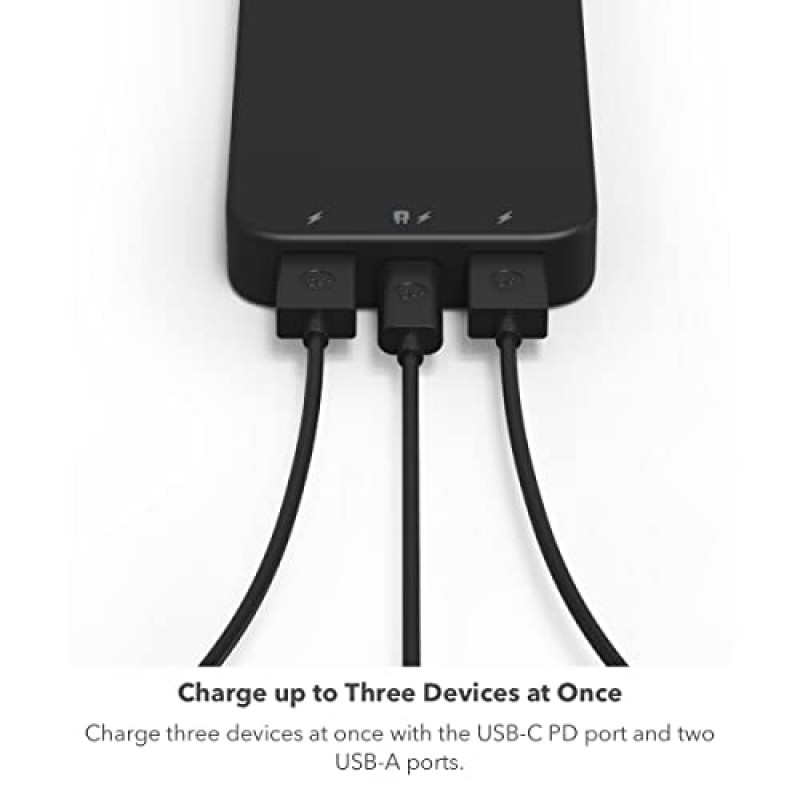 PD 보조베터리 및 Snap+ Juice Pack Mini가 포함된 mophie Powerstation 2023 - 5000mAh 내부 배터리가 포함된 무선 휴대용 마그네틱 충전기, 블랙