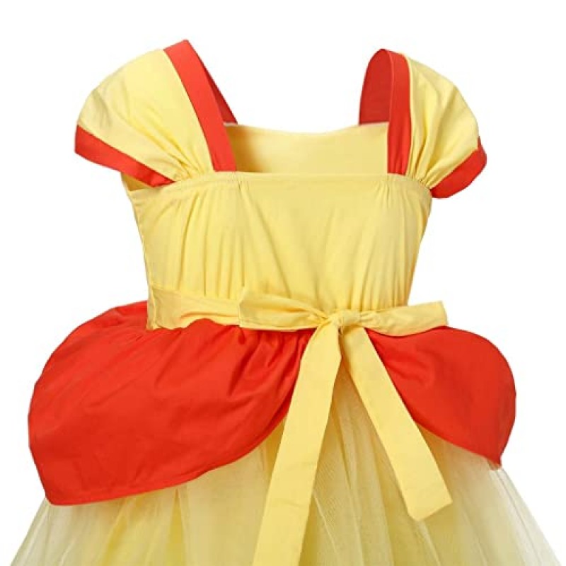 Dressy 데이지 슈퍼 형제 공주 의상 Tulle Dress for 유아 소녀 할로윈 생일 파티 멋진 의상
