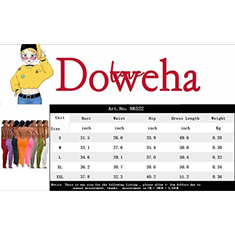 Doweha 여성 백 레이스 카울 넥 칵테일 드레스 홀터 슬립 긴 세미 공식 파티 웨딩 게스트 2023 봄 여름 맥시 드레스