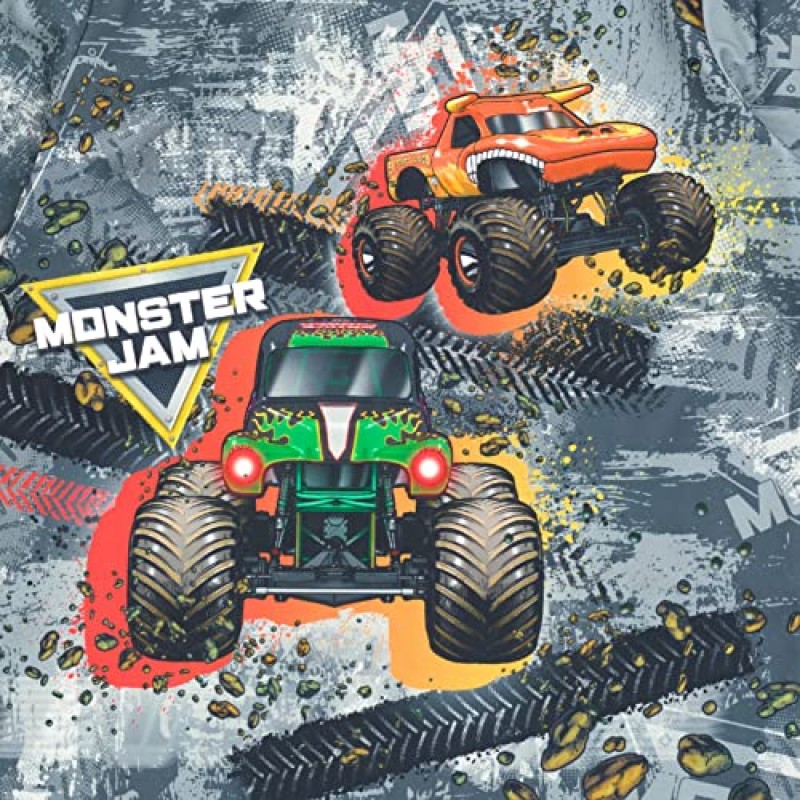 Monster Jam 최대 파괴 메갈로돈 엘 토로 로코 티셔츠와 반바지 복장 세트 유아부터 빅 키드까지