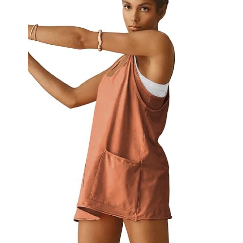VIUTIL Womens Athletic Dress with 내장 반바지 핫 샷 미니 드레스 운동 스포츠 골프 드레스 여름 2023