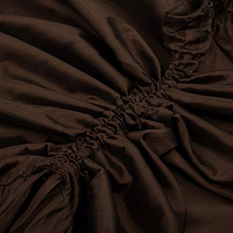 Scarlet Darkness 여성 고딕 Steampunk 스커트 Victorian High-Low Bustle 스커트