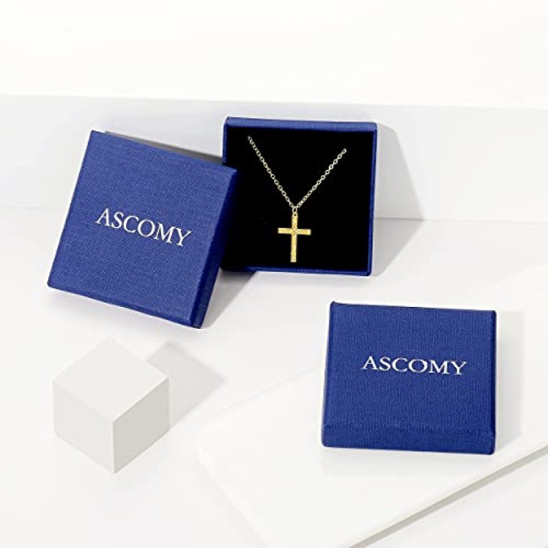 ASCOMY Dainty 골드 펜던트 목걸이 14k 골드 도금 섬세한 작은 러브 하트 스타 CZ 리프 펜던트 목걸이 여성을위한 간단한 목걸이 일상 보석