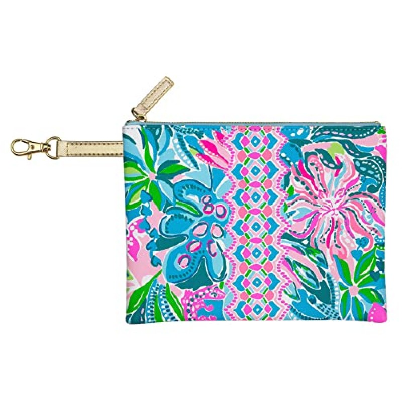 Lilly Pulitzer 노트북 슬리브 골든 아워 프리사이즈