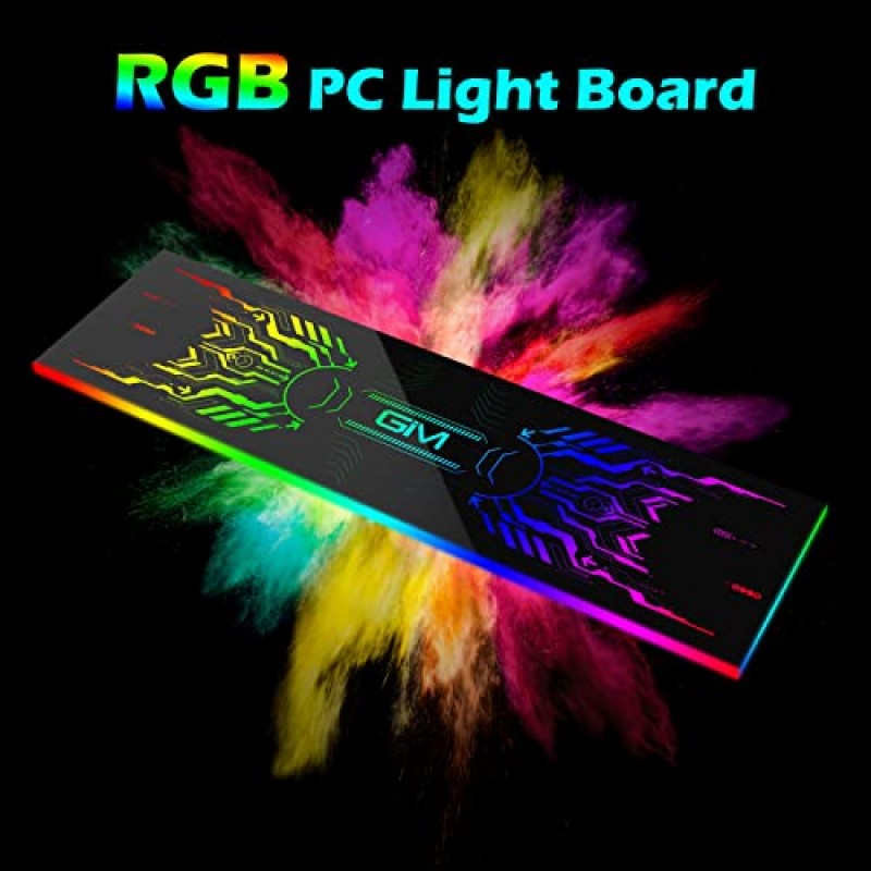 컴퓨터 PC 케이스용 GIM RGB 보드 컴퓨터 PC 케이스 장식용 LED 조명 백라이트 패널 11.8