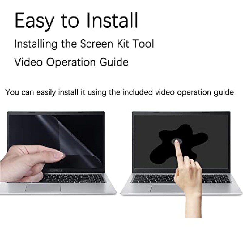 ASUS ROG Strix Scar 17,VivoBook 17,VivoBook Pro 17,ZenBook Pro 17,Rog Zephyrus S17 G17 TUF A17 17.3인치 노트북, 눈 보호 및 지문 방지용 Asus 17.3인치 노트북 눈부심 방지 화면 보호기 3개