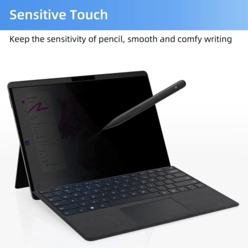 13.5인치 Microsoft Surface 노트북 5/4/3/2/1용 Mamol 자기 개인 정보 보호 화면, 탈착식 스파이 눈부심 방지 블루 라이트 필터, Surface 노트북 개인 정보 보호 화면 보호기 13.5인치