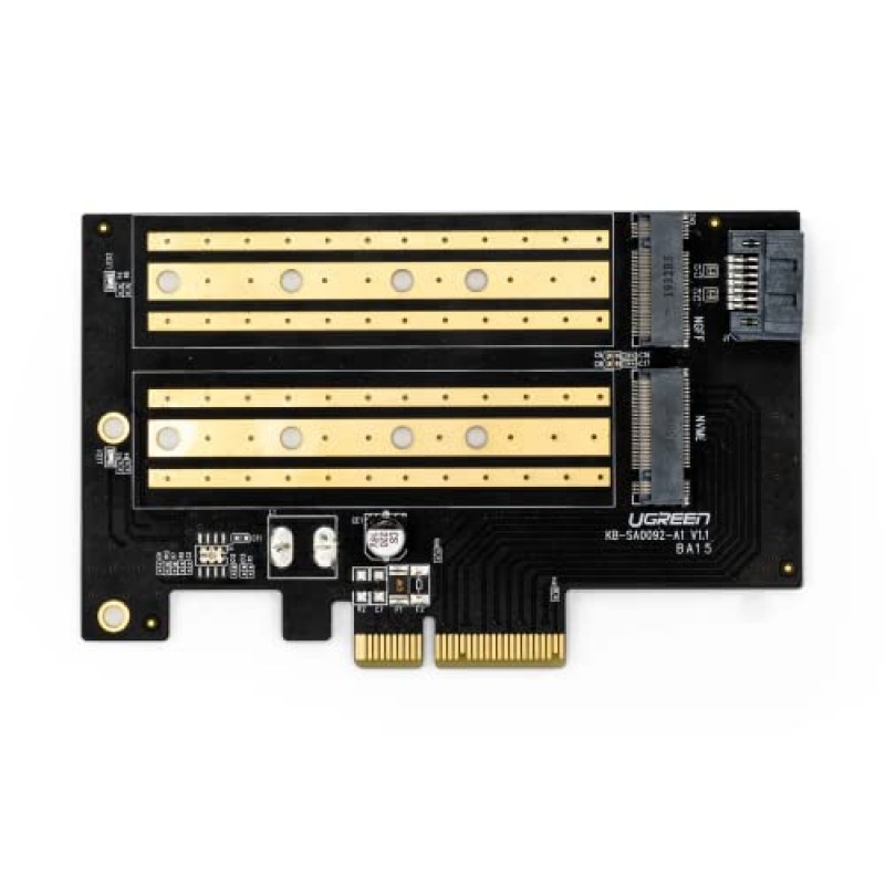 zimaboard PCIe-M.2 NVME SSD 어댑터 카드 32Gbps M 키/B 키 PCIe4.0 X1 X4 어댑터 서버 데스크탑 PC 지원 SATA NGFF