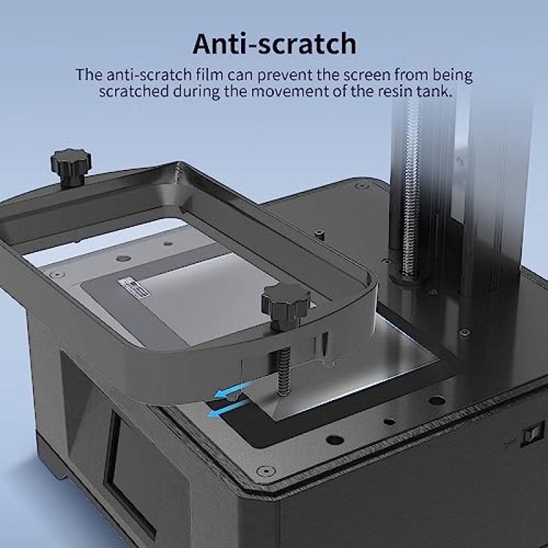 HzdaDeve 5PCS 화면 보호기 Anycubic Photon Mono 2 액세서리 용 6.6 인치 LCD 보호 필름 3D 수지 프린터 용 교체