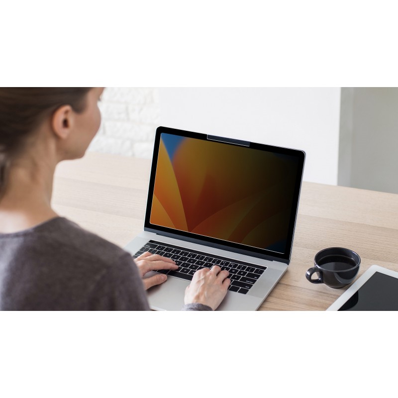 MacBook Air 13인치(2018, 2019, 2020, 2021, M1) 노트북 개인 정보 보호 필터 및 눈부심 방지 보호 장치용 SightPro 간편한 온/오프 개인 정보 보호 화면