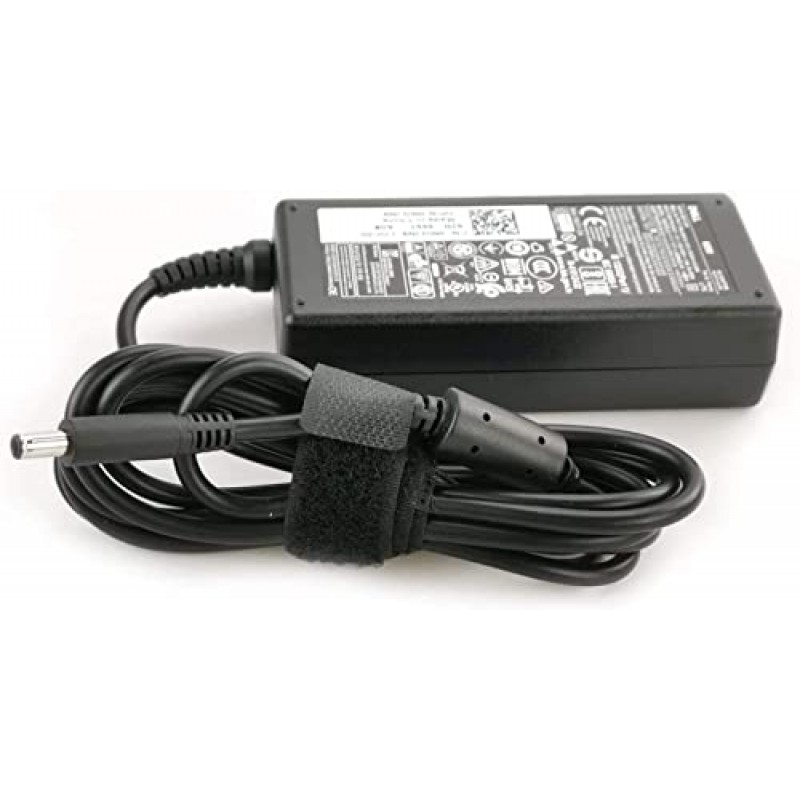 Dell Inspiron 노트북 충전기 Inspiron 13 14 15 3000 5000 7000 시리즈 5558 5755 3147 7348-2in1 5555 5559 0G6j41 0MGJN(전원 코드 포함)용 정품 65W 와트 4.5mm 팁 AC 전원 어댑터