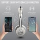 Earbay Bluetooth 헤드셋, 마이크가 있는 무선 헤드셋 소음 제거 및 음소거, 업무용 무선 헤드폰, PC용 28H Clear Talk 컴퓨터 휴대폰 사무실 온라인 회의 Zoom Skype 통화