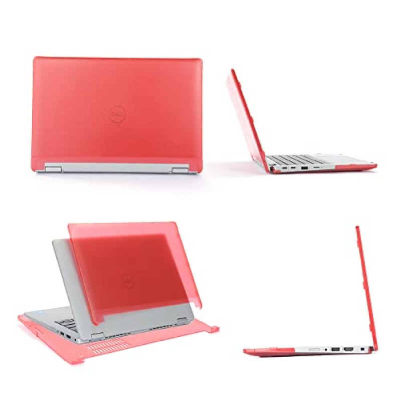 mCover 케이스는 2021~2022 13.3인치 Dell Latitude 5320 5330 2-in-1 Windows 노트북 노트북 컴퓨터에만 호환됩니다(다른 Dell 모델에는 장착되지 않음) - 빨간색