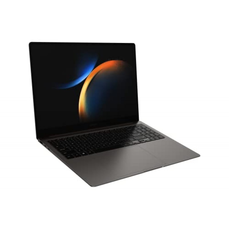 SAMSUNG 14인치 Galaxy Book3 Pro 노트북 컴퓨터, 13세대 Intel Core i7-1360P 프로세서 / 16GB / 512GB, 3K AMOLED 스크린, 120hz, 지문 인식기, FHD 웹캠, 2023 모델, NP940XFG-KC2US, 그래파이트