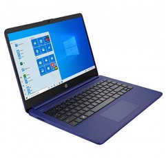 HP 14인치 터치스크린 노트북, Intel 듀얼 코어 N4020, 8GB RAM, 192GB 스토리지(64GB eMMC+128GB 마이크로 SD), 웹캠, 1년 Office 및 액세서리(블루)